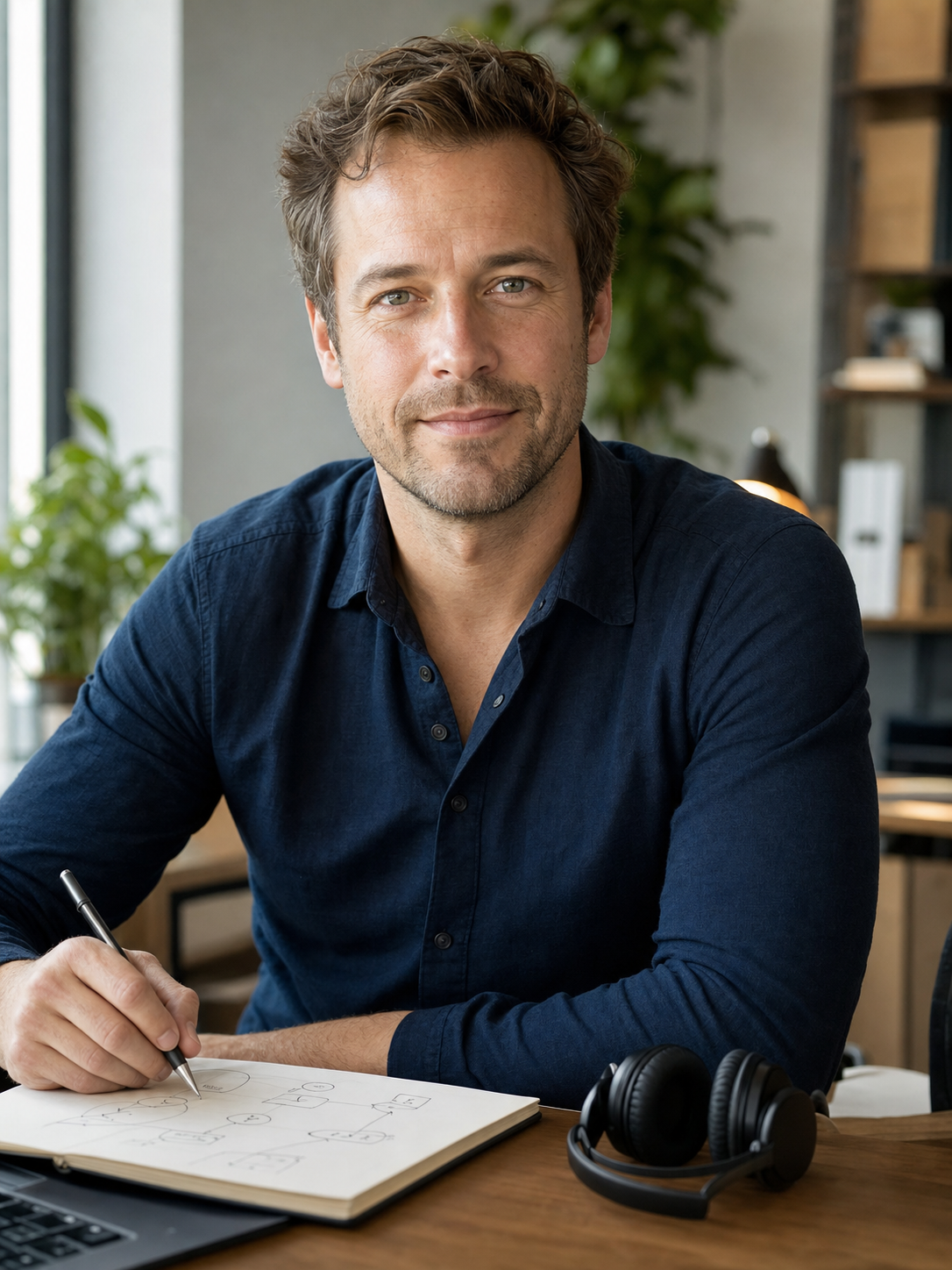Lijncoach portret voor praktische klantcontactvragen